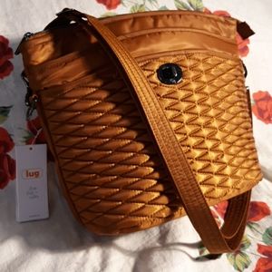 Lug Bubble Quilted Shoulder Bag - Adagio